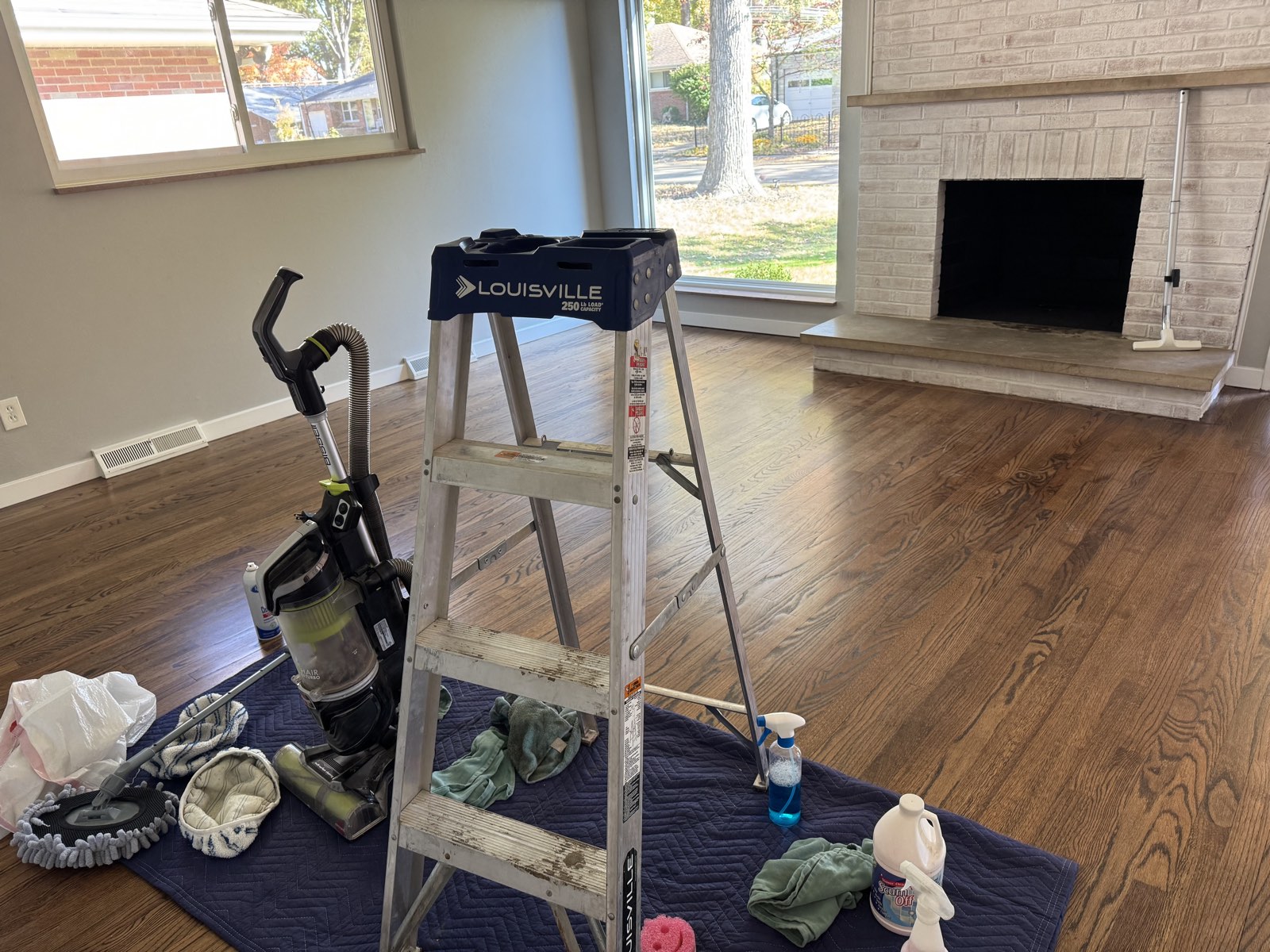 Broom-clean handoff, ready to list